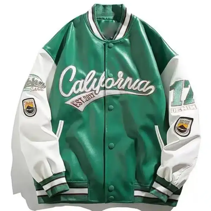 Loose Baseball Jacket For Men - Image 3