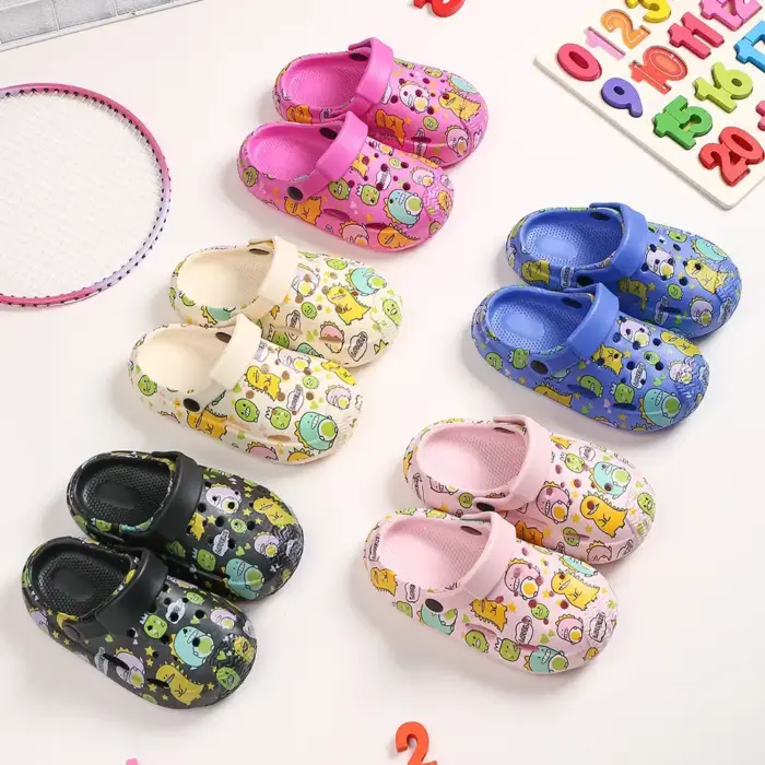 Non-Slip Cartoon Clogs For Kids - Image 3