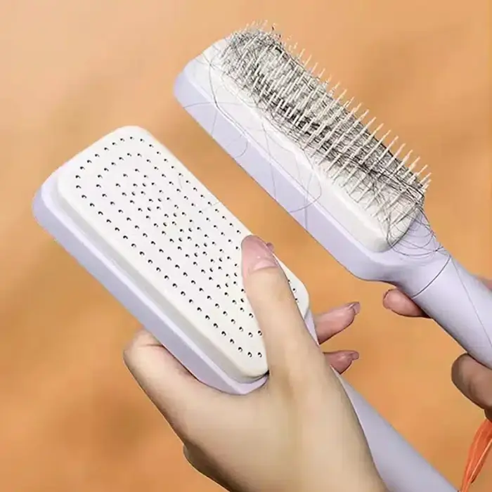 Self Cleaning Hairbrush - Image 2