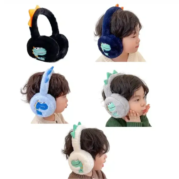 Cute Dinosaur Earmuffs For Kids - Image 1