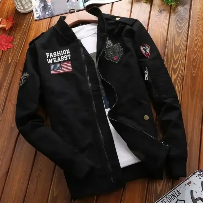 New Casual Bomber Jacket For Men - Image 6