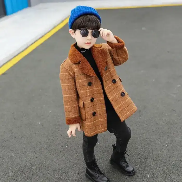 Elegant Warm Coat For Kids - Image 6