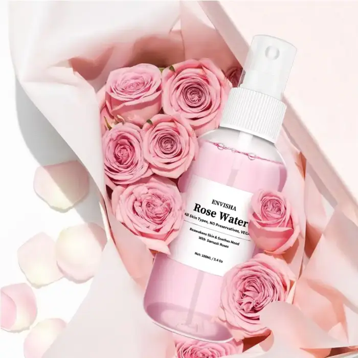 Organic Rose Water Facial Toner - Image 5