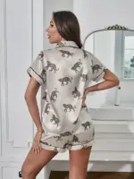 Satin Pyjamas Set For Women - Image 5