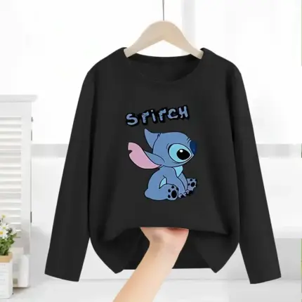 Cotton Long Sleeve Top For Kids
