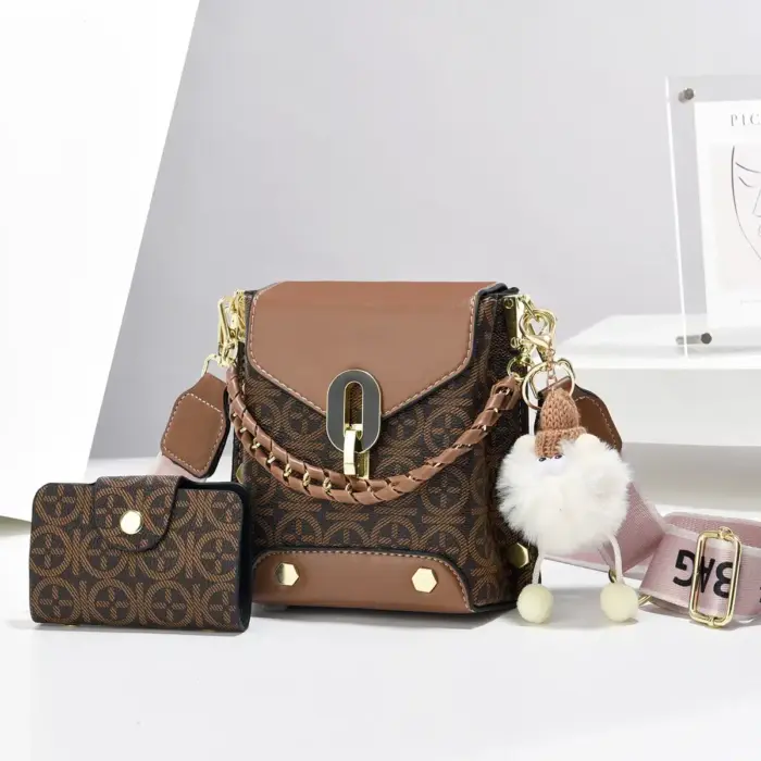 Mini Crossbody Bag Set For Women - Image 3