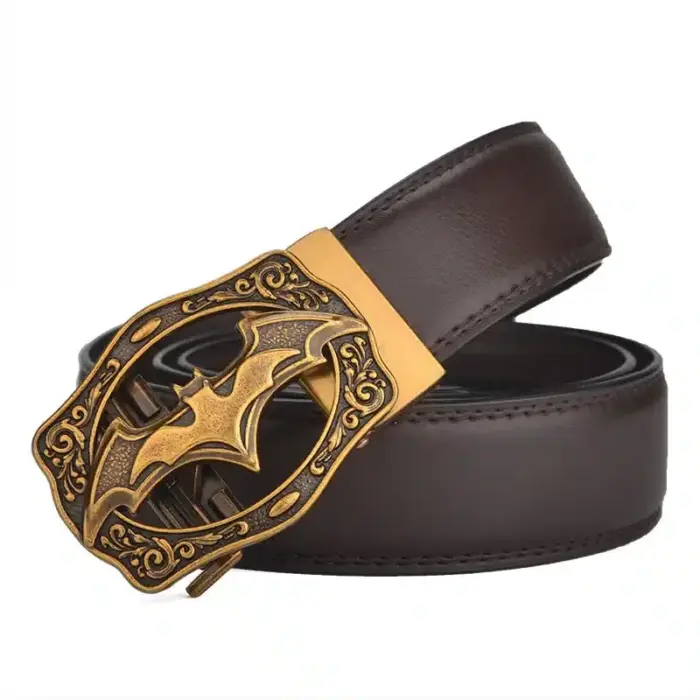 Vintage Bat Buckle Belt For Men - Image 3