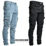 Trendy Skinny Ripped Jeans For Men