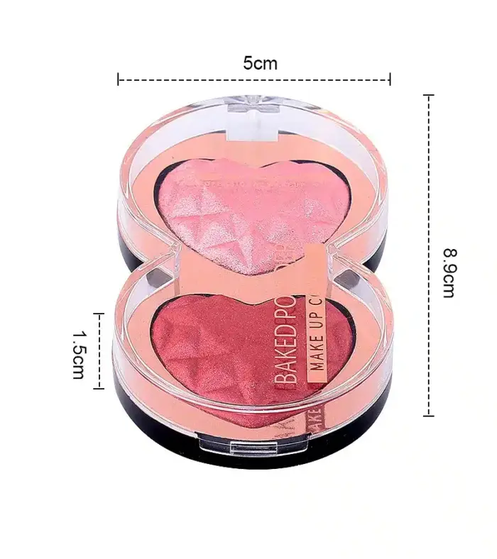 Heart-Shape Shimmer Highlighter - Image 4