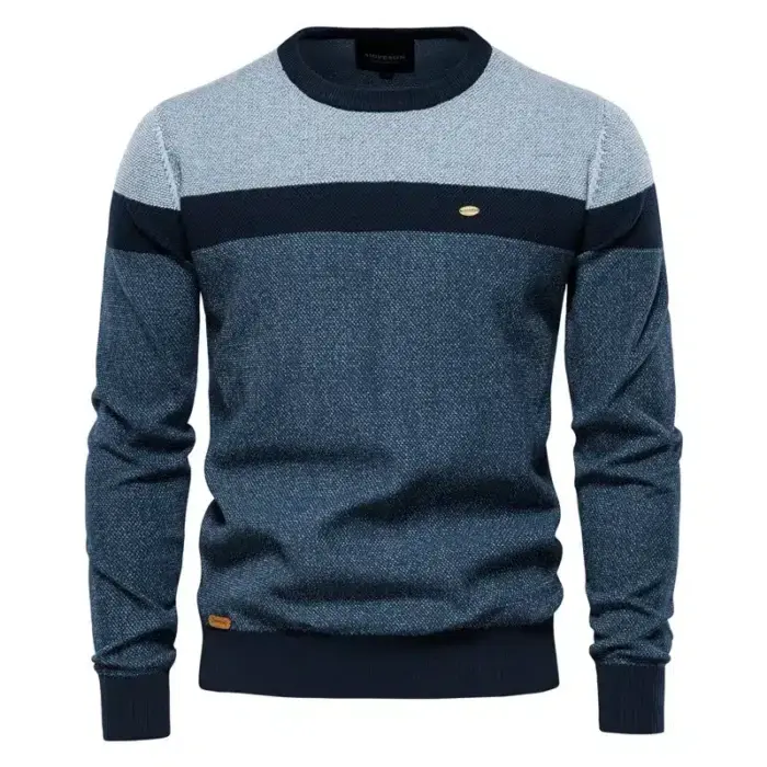 High Quality O-neck Knitted Jumper For Men - Image 1