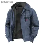 Casual Velvet Jacket For Men - Image 2