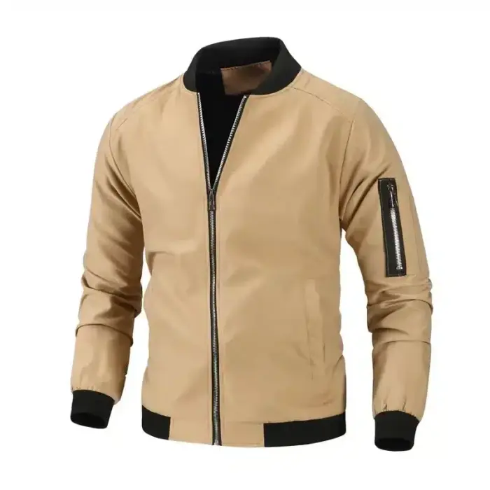 Casual Bomber Jacket For Men - Image 1