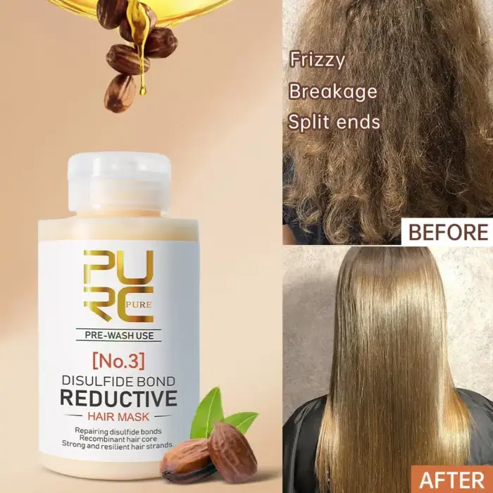 Keratin Straightening Hair Mask - Image 1