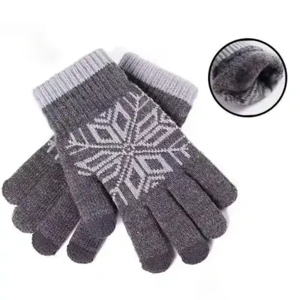 Wool Touch Screen Gloves For Men