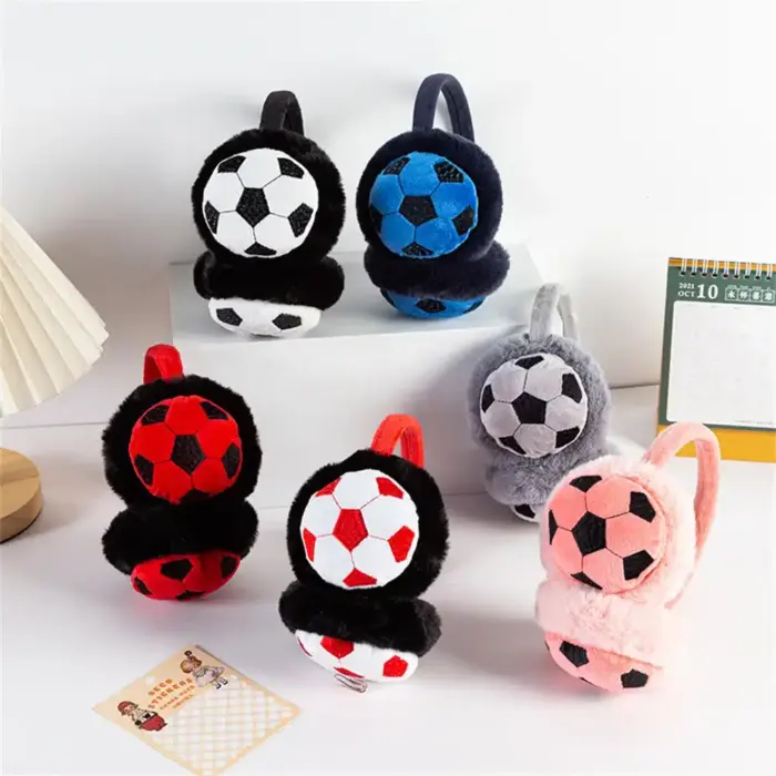 Warm Football Earmuffs For Kids - Image 2