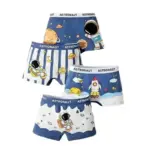Breathable Underwear Boxer Set For Kids