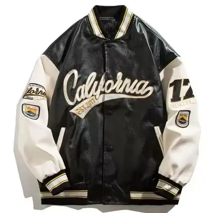 Loose Baseball Jacket For Men - Image 1