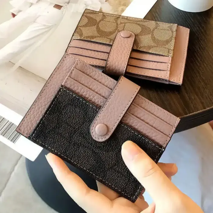 PU Leather Card Holders For Women - Image 4