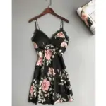 Floral Satin Silk Loungewear For Women - Image 5