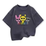 Cotton Cartoon Print T-shirt For Kids - Image 5