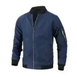 Casual Bomber Jacket For Men - Image 2