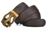 Vintage Bat Buckle Belt For Men - Image 4