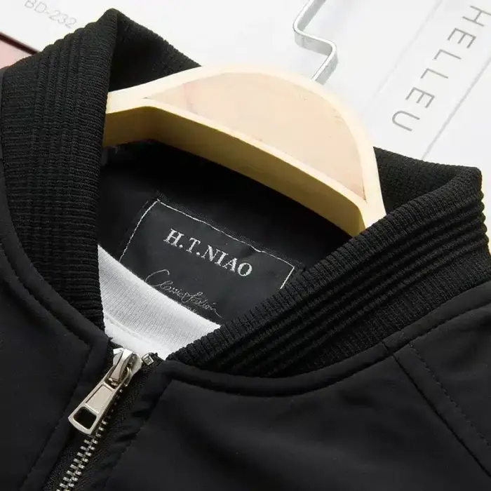 Casual Bomber Jacket For Men - Image 5