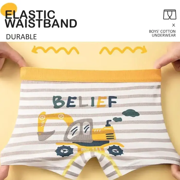 Cotton Underwear Set For Kids - Image 4