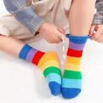Rainbow Striped Socks For Kids - Image 3