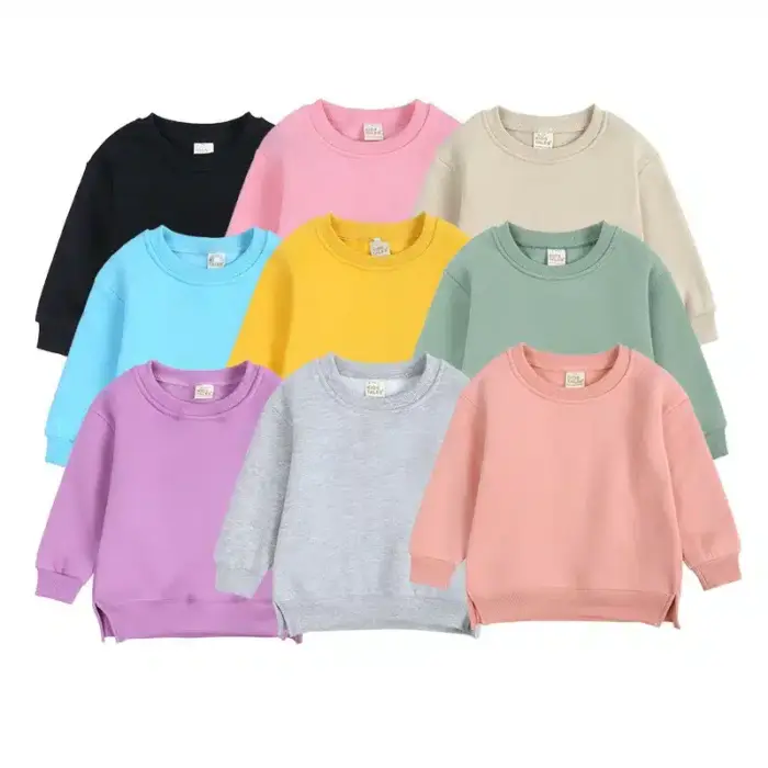 New Casual Colored Hoodies For Kids - Image 1
