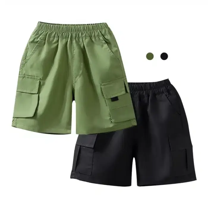 Breathable Cargo Trousers For Kids - Image 1