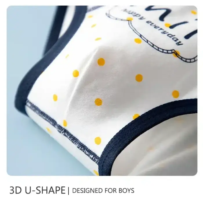 Cotton Cartoon Print Boxer Set For Kids - Image 4