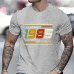 Vintage Printed T-shirt For Men - Image 4