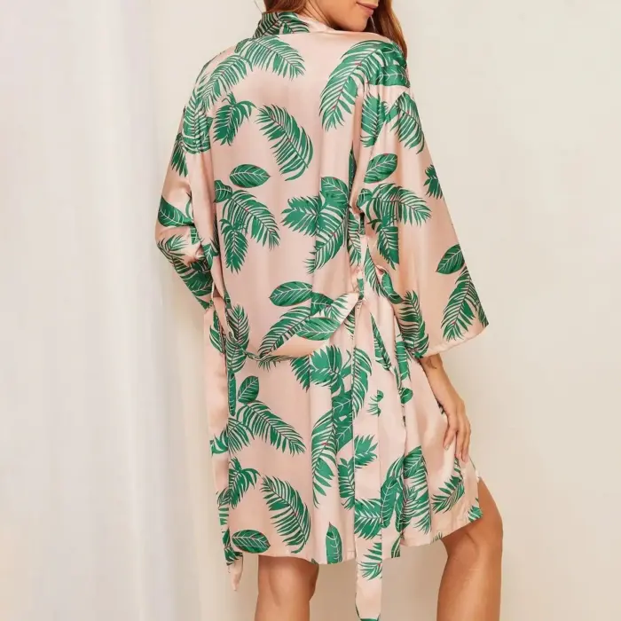Satin Silk Nightdress Lingerie For Women - Image 2