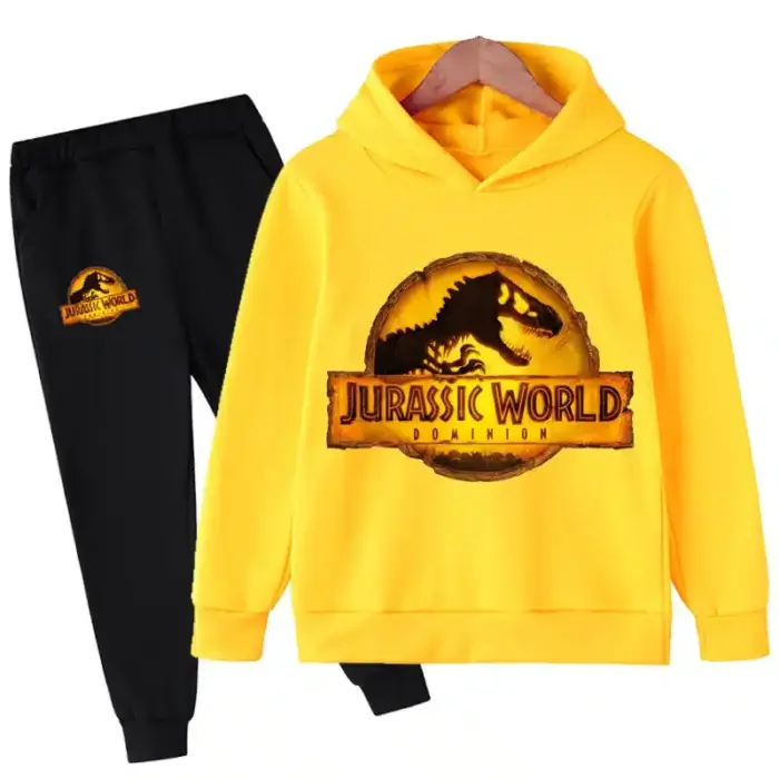 Dinosaur Tracksuit Set For Kids - Image 4