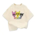 Cotton Cartoon Print T-shirt For Kids - Image 3
