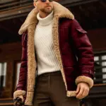 Fashion Leather Jacket For Men - Image 2