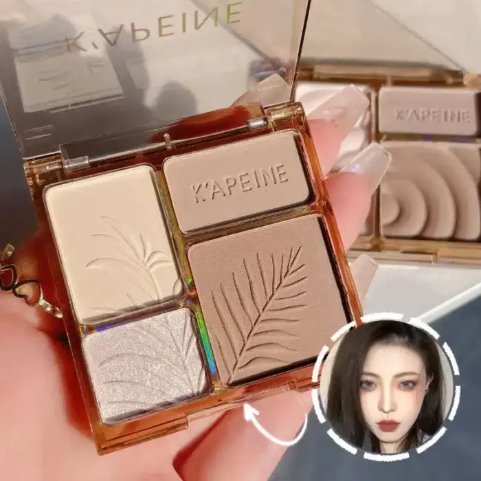 Brown Highlighter Contour Palette - Image 1