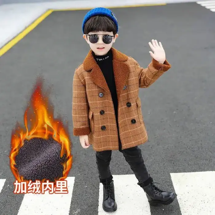 Elegant Warm Coat For Kids - Image 5