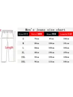 Casual Slim Fit Denim Jeans For Men - Image 6