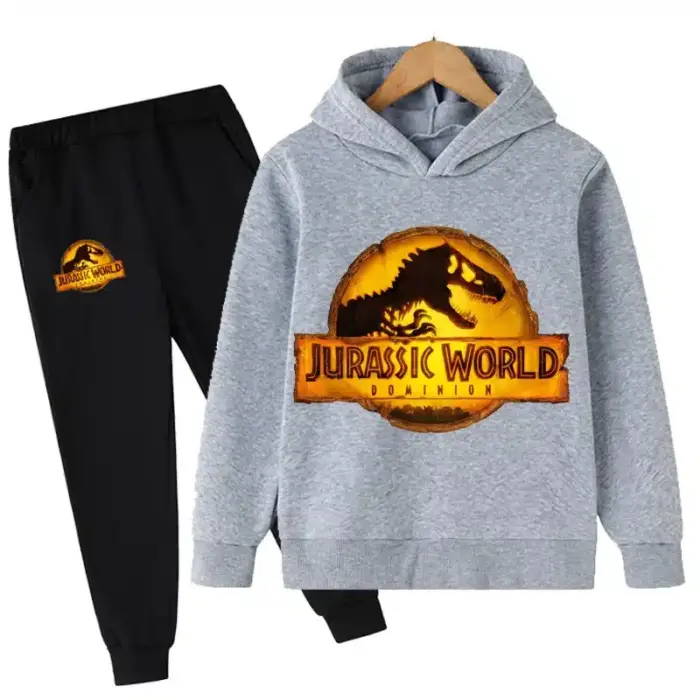 Dinosaur Tracksuit Set For Kids - Image 5