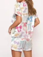 Satin Pyjamas Set For Women - Image 2