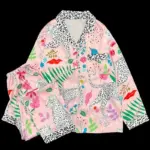Satin Silk Pyjamas Set For Women - Image 4