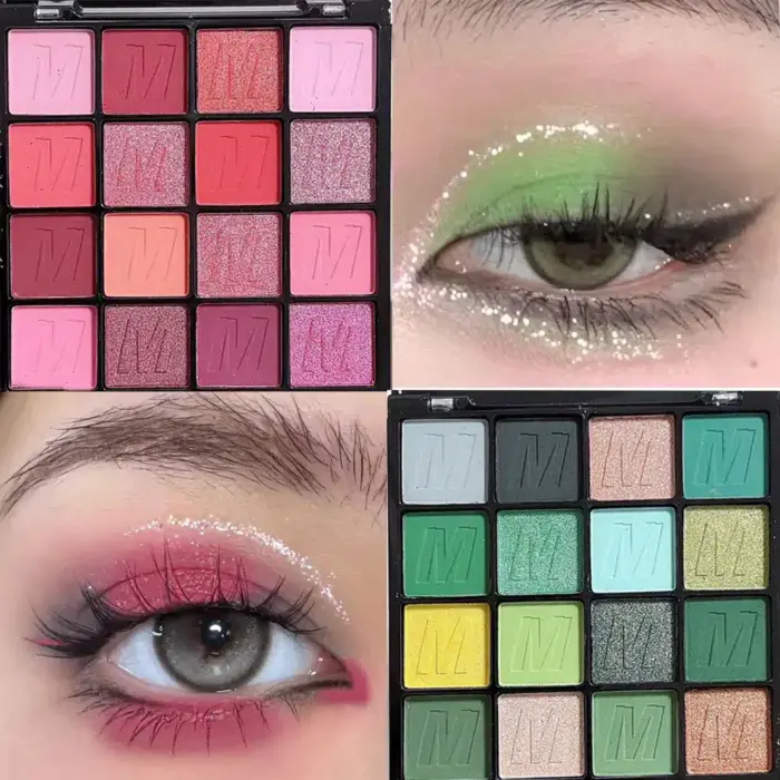 Long Lasting Glitter Eyeshadow Palette - Image 1