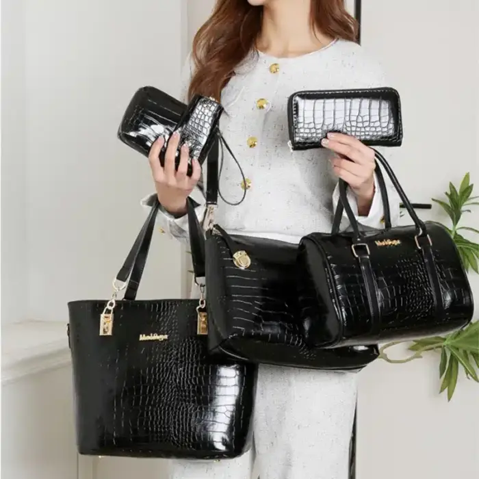Leather Shoulder Bag set - Image 6