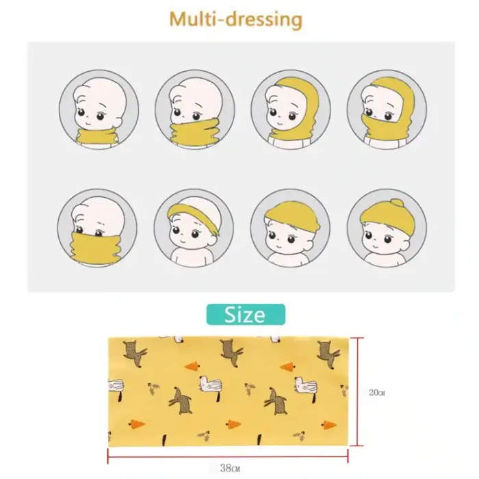 Cotton Neck Warmer For Kids - Image 6