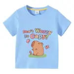 Cotton Capybara T-shirt For Children - Image 5