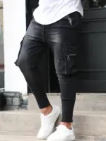 Casual Slim Fit Denim Jeans For Men - Image 4