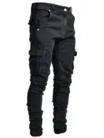 Trendy Skinny Ripped Jeans For Men - Image 4