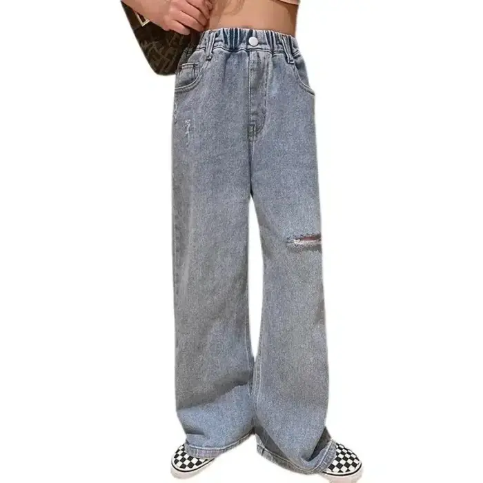 Casual Baggy Jeans For Kids - Image 6